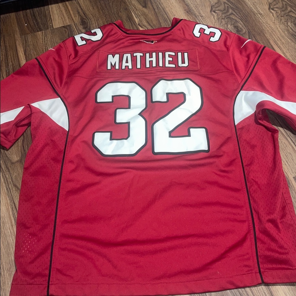 NFL Cardinals Red Jersey XXL with Black Accents